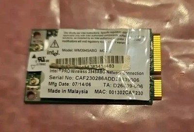Intel Pro-Wireless 3945ABG WM3945ABG