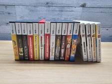 LOT OF 16 NINTENDO DS 3DS EMPTY CASES WITH GAME SLEEVES MARIO, TOY STORY, ETC