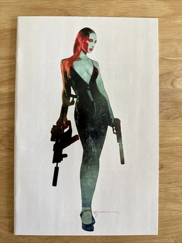 GUN HONEY #1 1:10 Bill Sienkiewicz variant 1st print TITAN COMIC 2021 NM 1st app