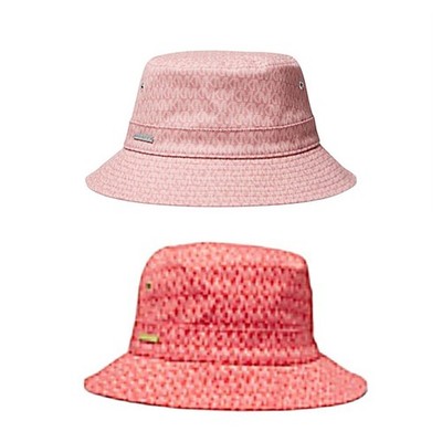 Michael Kors Logo Print Bucket Hat Empire Signature Logo Print Bucket Hat in CHOCOLATE - Sale  main image 2