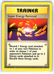 Super Energy Removal 79/102 Base Set Rare Trainer