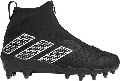 Adidas Nasty 2.0 Lineman Football Cleats Shoes Zip Up Black White GV8309 High