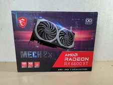 MSI Radeon RX 6600 XT 8GB Gaming X GPU w/Box | Fast Shipping!
