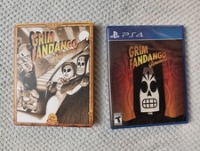 Grim Fandango Remastered - PS4  - New/Sealed - iam8bit