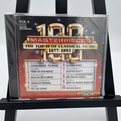 Laserlight 100 Masterpieces Vol 9 Music CD Classical 1877-1893 OOP Brand New