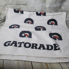 Wincraft Official Gatorade Towel White Appx 20.5 x 38 Spell Out Logo