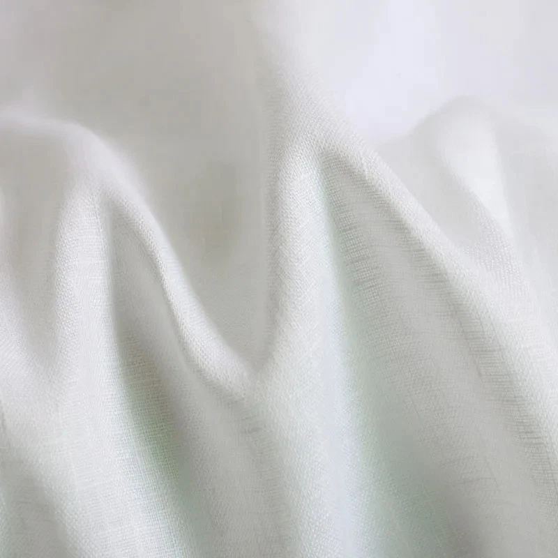 53'' Wide By Yard Solid Pure Linen Material Elegant Clothing Fabric Linen Flax - Image 2 of 4