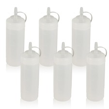 Squeeze Bottles for Sauces,Leak-Proof Condiment Dispenser, BPA-Free Kitchen R...