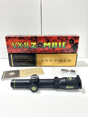 Leupold Custom Zombie model 1.25x4x20 Illuminated green dot rifle