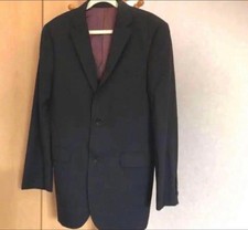 Burberry Black Label Suit Jacket 38R Black Single Breasted Business
