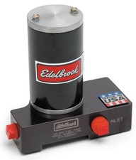 Edelbrock Quiet-flo Electric Fuel Pump 120 Gph 6.5 Psi Inline Black