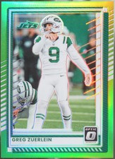 2025 Donruss Optic - Lime Green #67 Greg Zuerlein Football NM