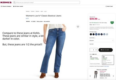 Levis Signature Medium Wash Denim Mid Rise Bootcut Jean Womens 2M 10L 10 20M 20