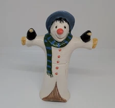 Vintage Stuart Bass Pie Bird Vent/Funnel * Scarecrow * signed ENGLAND