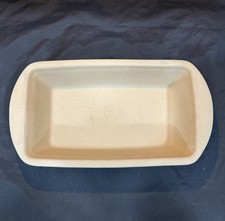 THE PAMPERED CHEF Stoneware 11 1/2โ Meatloaf Baking Bread Pan Made In USA