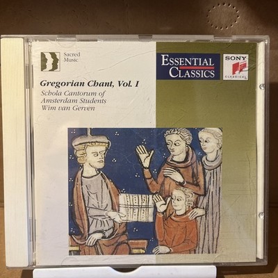 CD Gregorian Chant Vol.1 - Schola Cantorum Of Amsterdam Students-Wim van Gerven