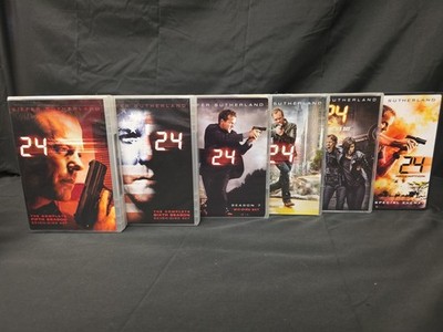 24: The Complete Series (DVD, 2010, 55-Disc Set) for sale online