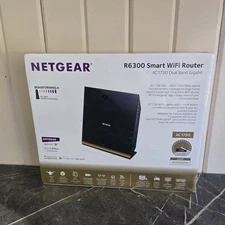 NETGEAR R6300 Smart WiFi Router AC1750 NEW SEALED BOX