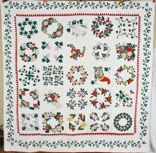 Limited Edition "The Bride's Quilt" Album Applique from Smithsonian Collection!