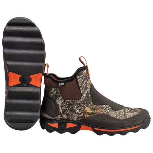 Botas al tobillo Rouchette para hombre limpias salvajes impermeables jardín botas de agua autolimpieza - Imagen 7 de 7