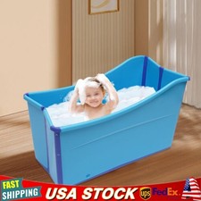 Large Foldable Bath Tub Portable Spa Baby Toddler Children Twins Adult Bathtub