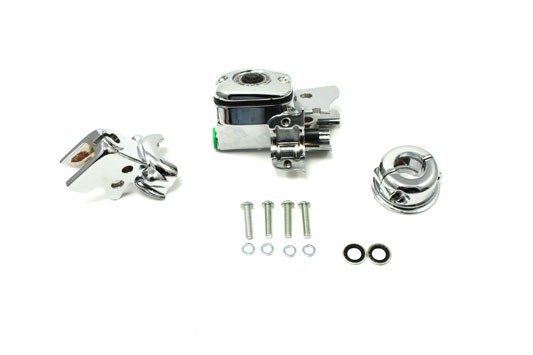 Chrome Handlebar Control Cover Kit fits Harley Davidson | eBay