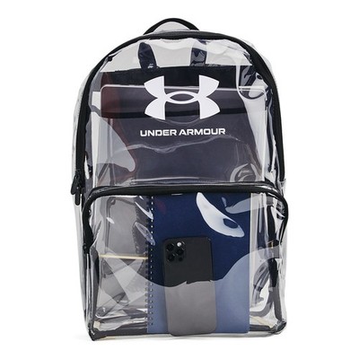 Under Armour 1381911 UA Loudon Clear Backpack School Laptop Book Bag, One Size