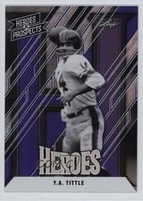 2024 Leaf Heroes & Prospects Purple 46/49 YA Tittle #240 HOF 13u1