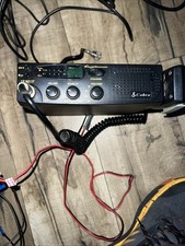 Cobra CB Radio 18 WX ST Sound Tracker w/ Mic Antenna, Cords Tested Working.