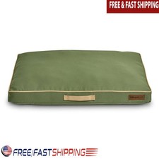 Durable Travel Dog Bed Large Portable Water Resistant Chew Resistant Easy Carry