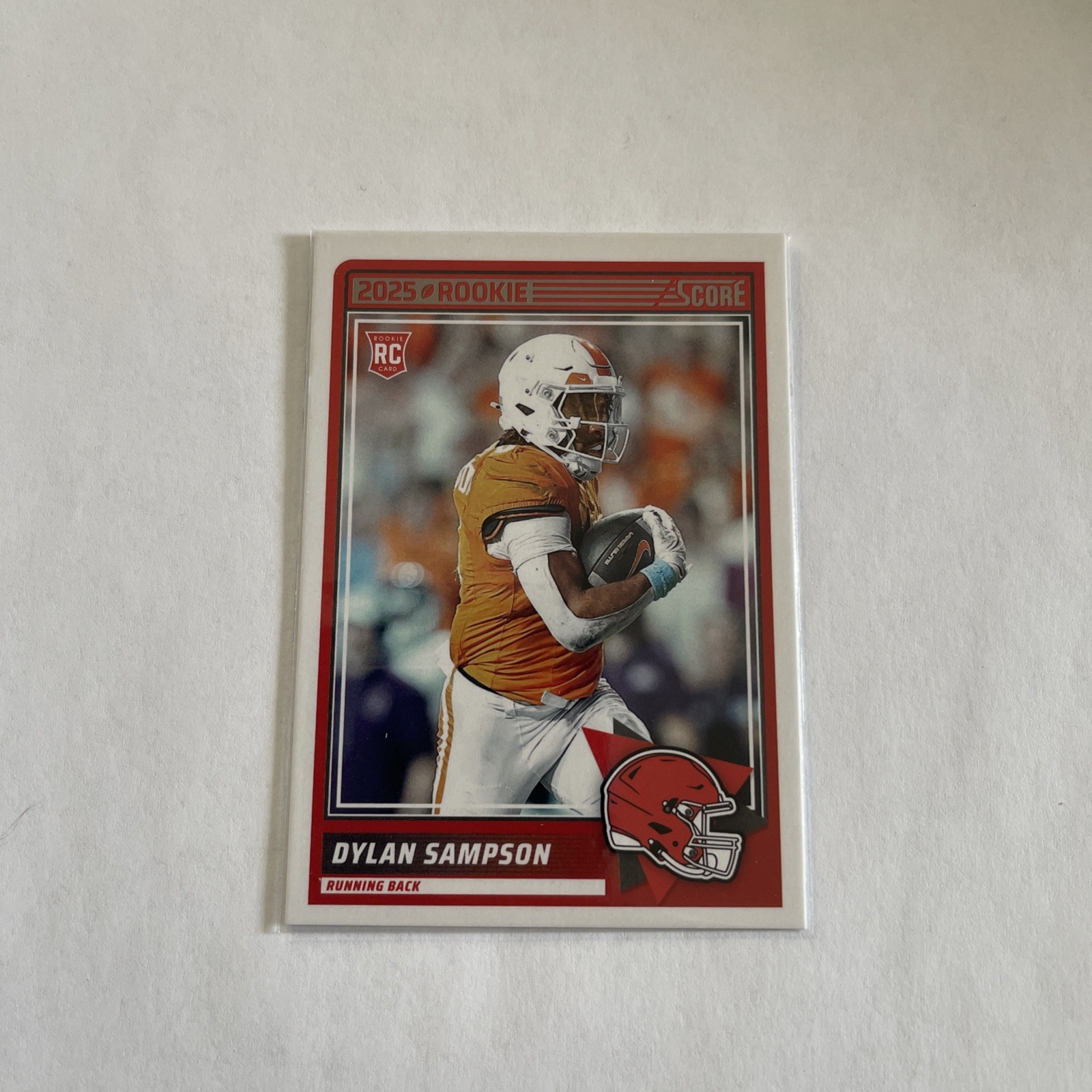 2025 Score - Dylan Sampson #52 - Cleveland Browns Rookie