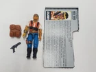 Vintage RED DOG V1 Sgt Slaughter's Renegades GI Joe 1987 100% Complete Filecard