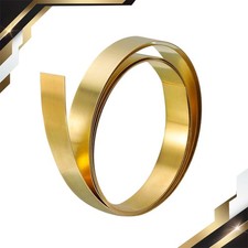 Brass Sheet Roll Metal Foil Plate 1000mm x 15mm x 0.5mm New