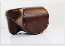 PU Leather Camera Case Bag For A6000 A6300 A6400 16?50mm Camera Lens GSA