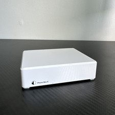 Pro-Ject Bluetooth Wireless Phono Box E BT 5 MM Phono Stage White Pre Amp
