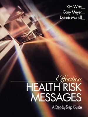 Effective Health Risk Messages: A Step-By-Step Guide - paperback Witte, Kim|...