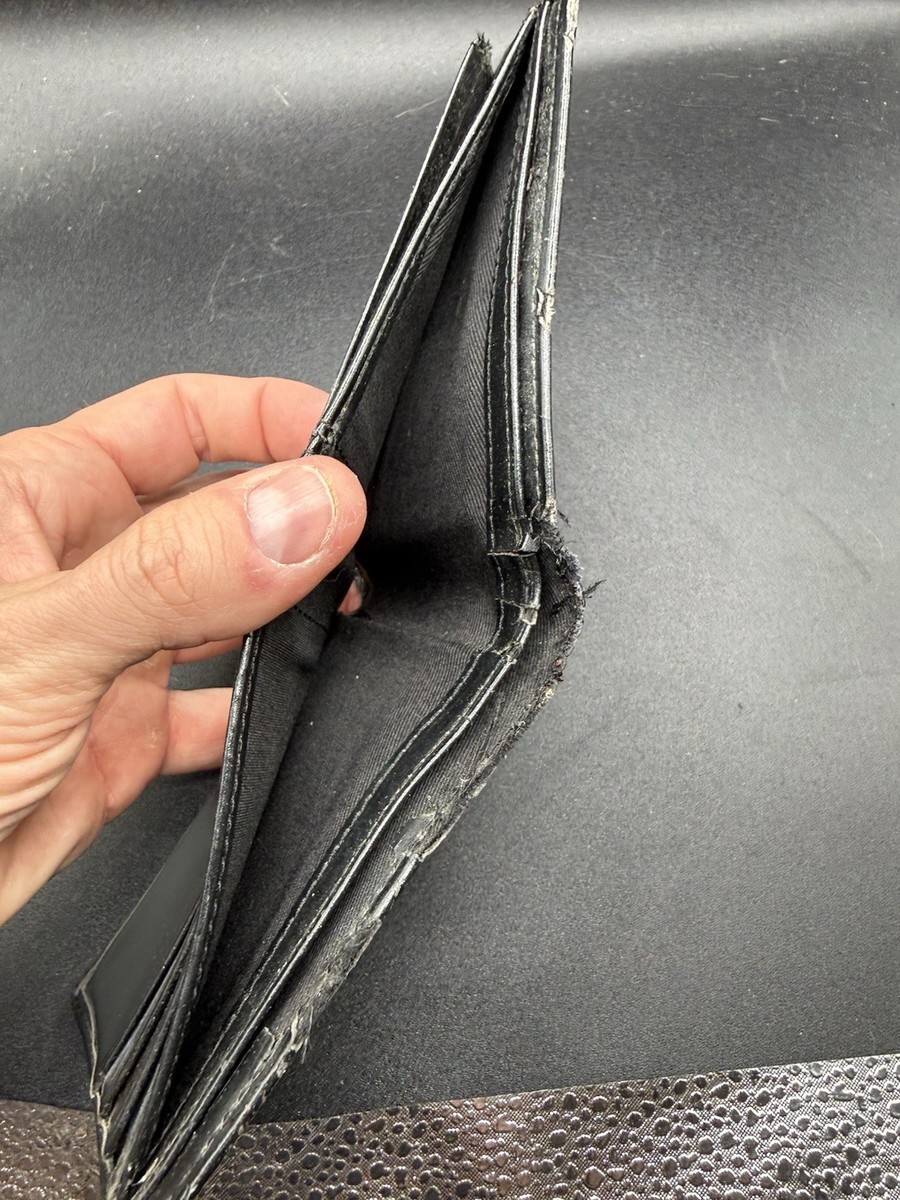 Oakley Bi Fold Wallet Leather Black | eBay