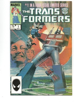 TRANSFORMERS #1 (1984) - GRADE 8.5 - MARVEL 1ST PRINTING FIRST APP BILL MANTLO