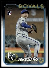 2024 Topps #425 Anthony Veneziano (RC) KC Royals Rookie