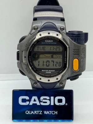Casio SPF-10 Sea Pathfinder External Thermo Scanner Moon Phases Rare Vintage