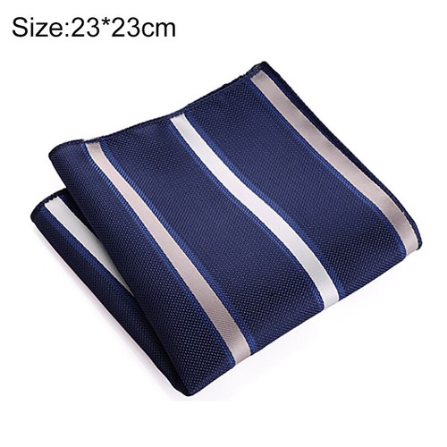 Men Party Silk Suit Pocket Square Handkerchief Kerchief Towel Hanky 21 Colors - Picture 3 of 36