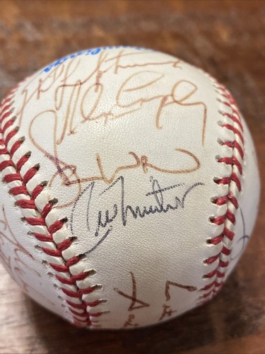 1994 Toronto Blue Jays Team Signed Baseball Joe Carter Alomar Molitor Olerud - 第 9/11 張圖片