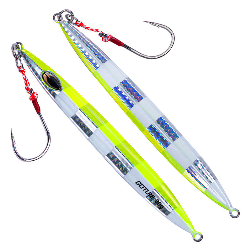 Gabarit De Pêche Jigging Vertical 400gr - Métal - Neuf - Pour Thon Et Poissons Hauturiers