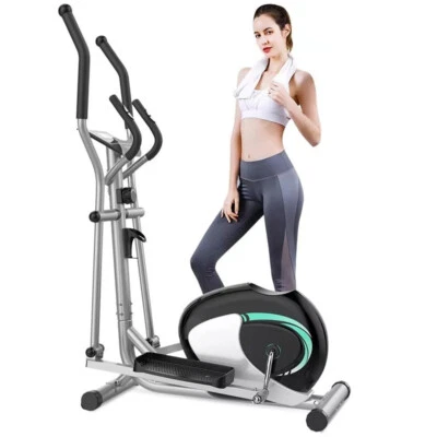 MARKENLOS Elliptical Crosstrainer Ellipsentrainer Magnetisches Bremssystem Heimtrainer NEU