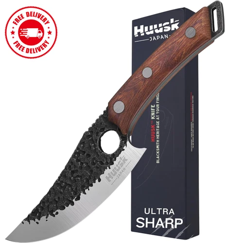 HUUSK  Japanese Kitchen Knife | Perfect for all kitchen cutting &amp;amp;amp;amp; chopping