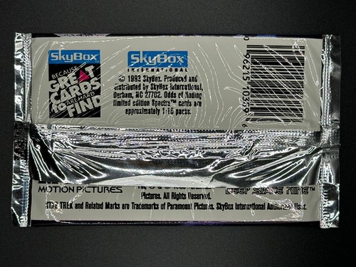 1993 SkyBox Master Series Star Trek Edition Factory Sealed Card Packs - Picture 2 of 3