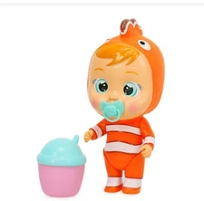 CRY BABIES Magic Tears CLOWN FISH Clownfish Doll Orange Standing 6" 15cm