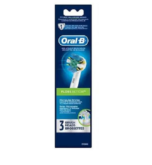 GENUINE ORAL-B Floss Action TRIUMPH Replacement Toothbrush Tooth