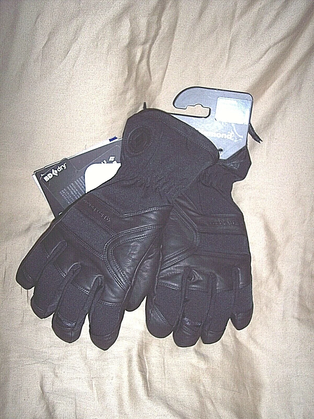 Medium Extreme Cold Weather Gloves -18 Degrees Black Diamond Gloves Waterproof