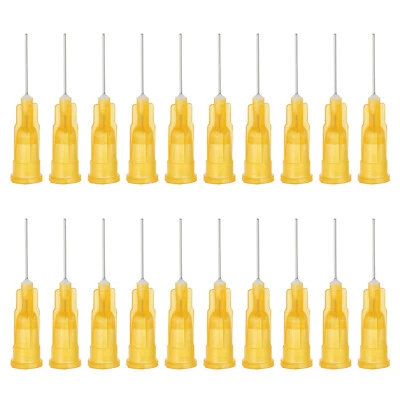UXCELL Blunt Tip Dispensing Needles, 100 Pcs 0.5 Inch 25G Industrial Liquid Dispenser